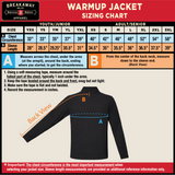 Adult Breakaway Midweight Warm Up Jacket (Allegheny Badgers)