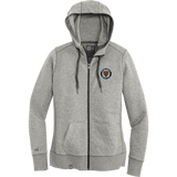Hazel Park Bears New Era Ladies French Terry Full-Zip Hoodie