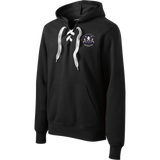 Lady Badgers Lace Up Pullover Hooded Sweatshirt