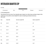 NJ Titans Adult Interlock Quarter Zip - Extras